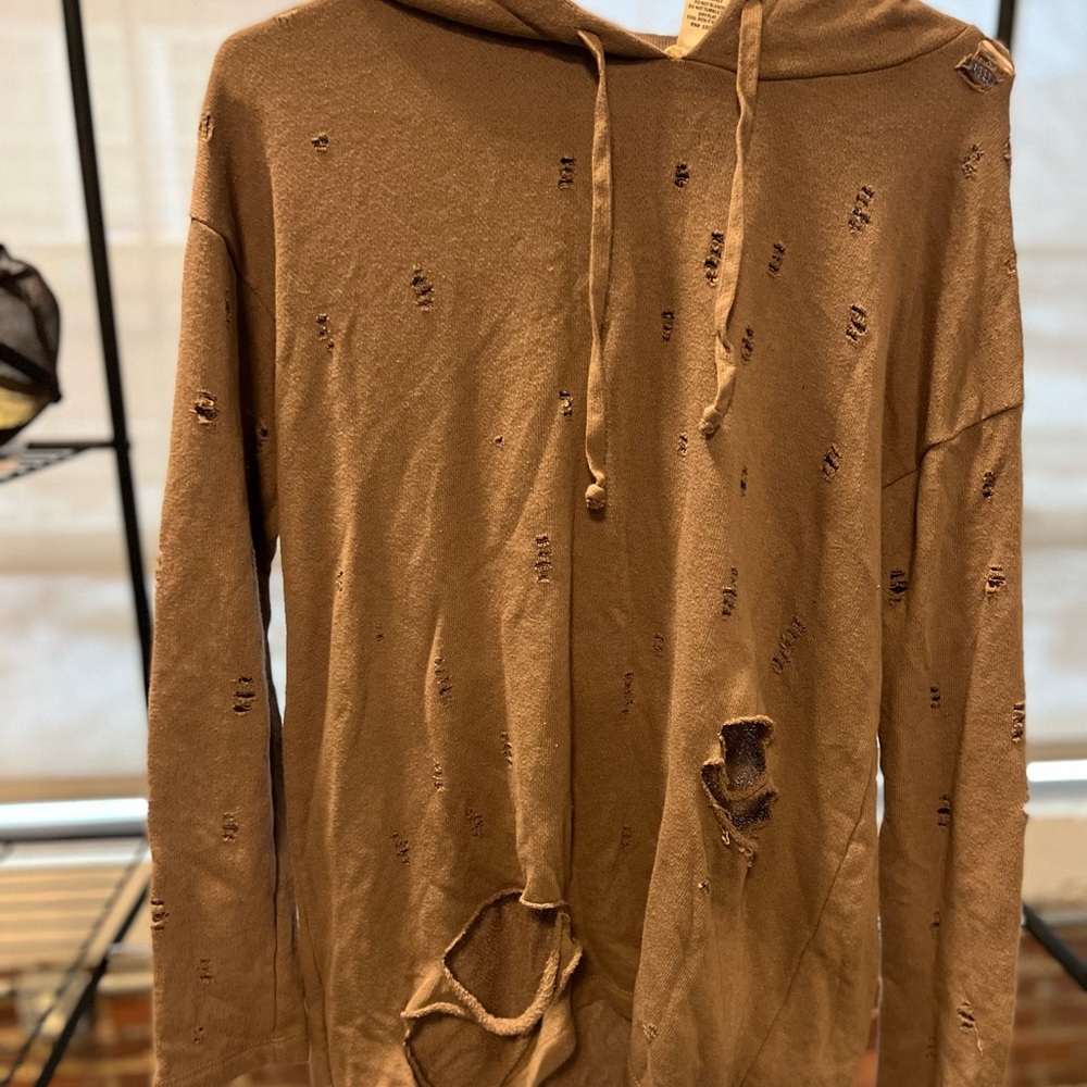 Distress Hoodie